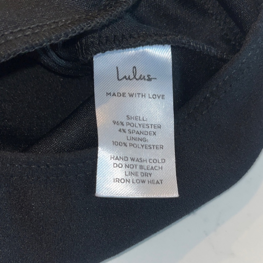 Lulus Women’s Strapless Black Bodysuit Plunge Neckline Corset Size Small NWT - Picture 12 of 12